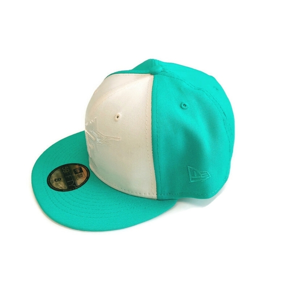 59Fifty New Era Size 8 Florida Miami Marlins Fitted Hat Cap 1997 World Series - Picture 6 of 8